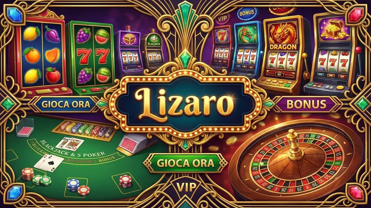 Giochi da casinò su Lizaro